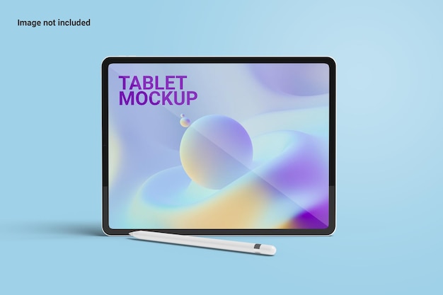 Landscape Tablet Mockup for showcasing your design to your clents