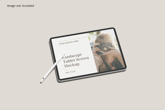 タブレット画面モックアップ