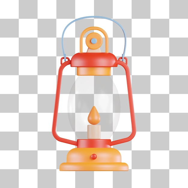 lantern 3d icon