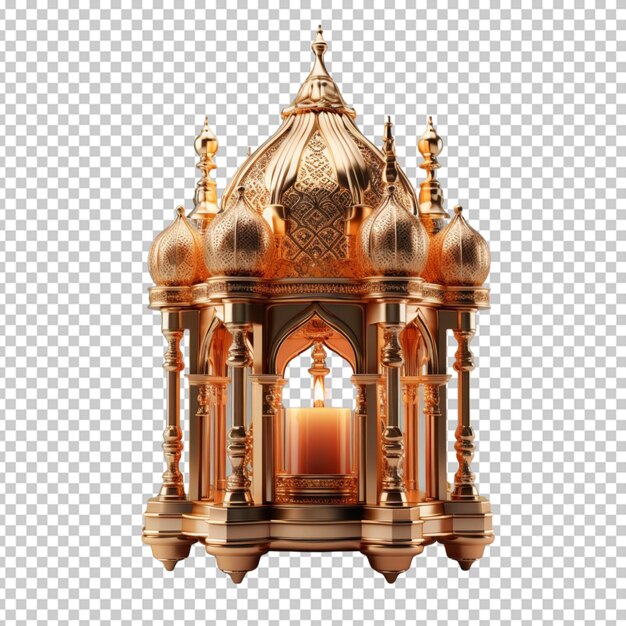 PSD lantern mosque png psd