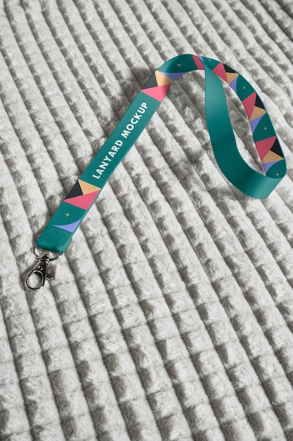 PSD lanyard mockup design