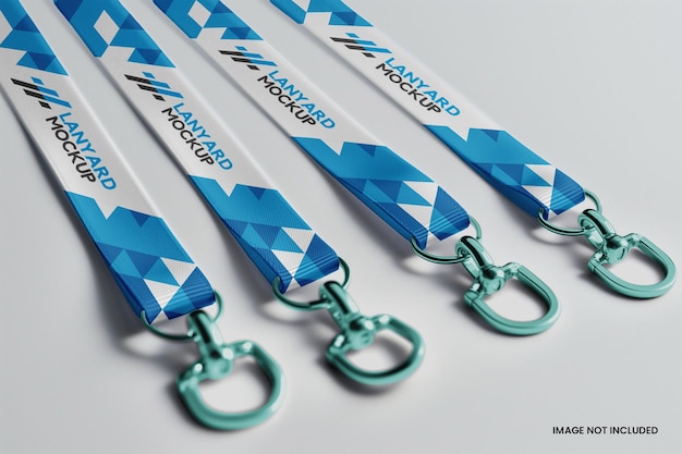 Mockup di lanyard