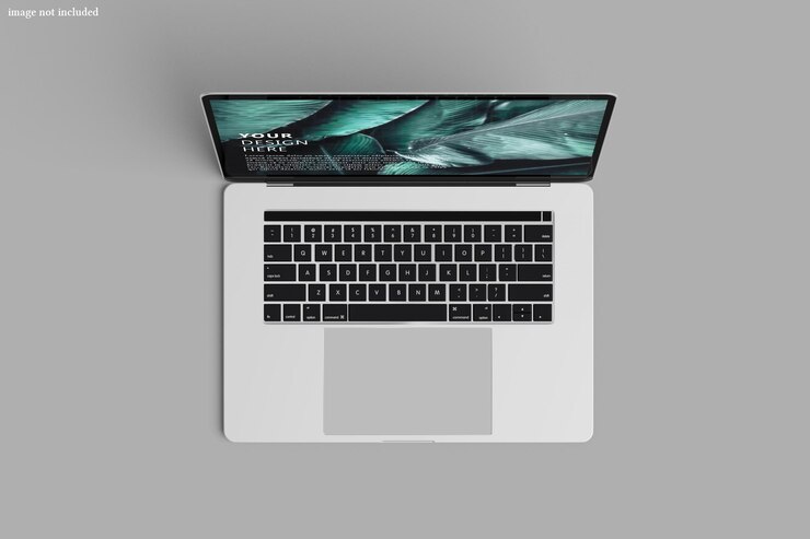 PSD laptop digital device screen mockup
