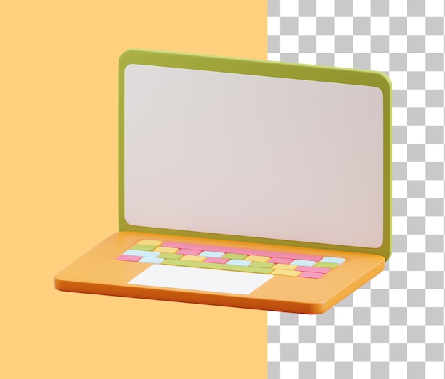 LAPTOP gaming 3D Icon