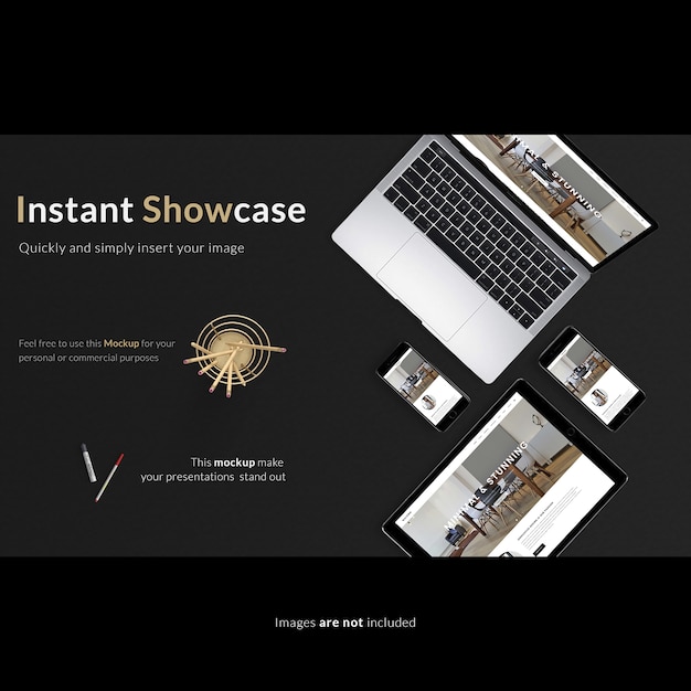 Laptop mock up