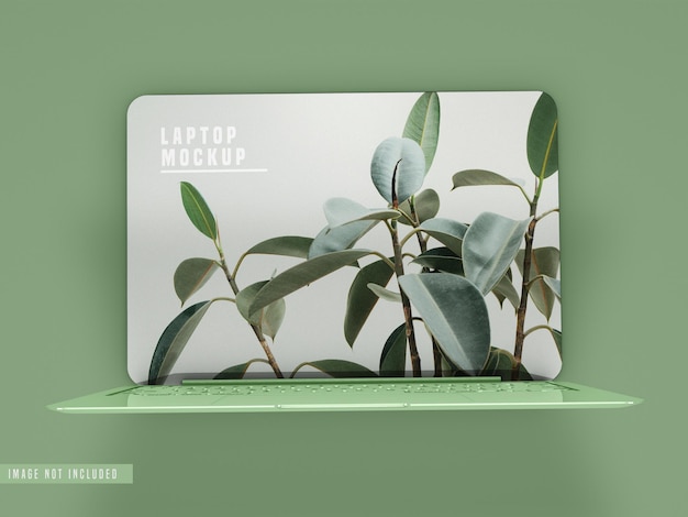 Laptop mockup design psd