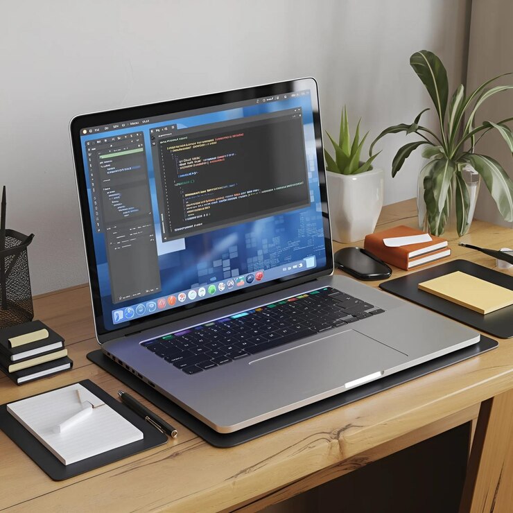 PSD laptop mockup design