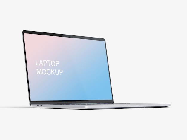 Laptop mockup design