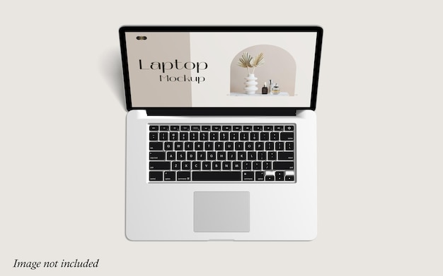 Laptop mockup premium psd