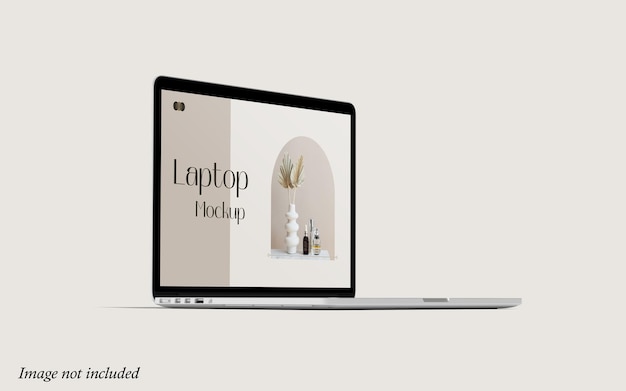 Laptop mockup premium psd