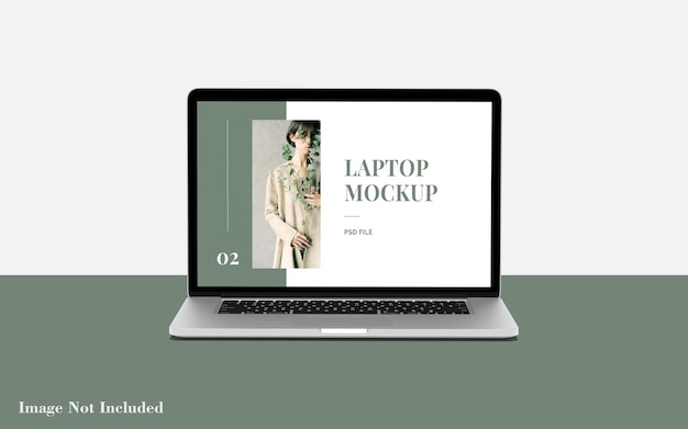 Laptop mockup premium psd