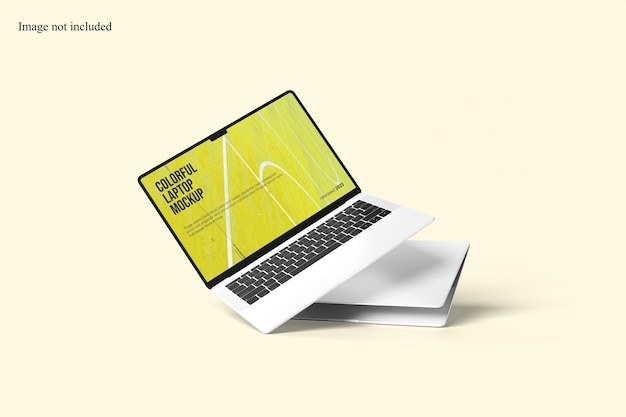 Laptop mockup for showcasing your ui design for showcasing your design