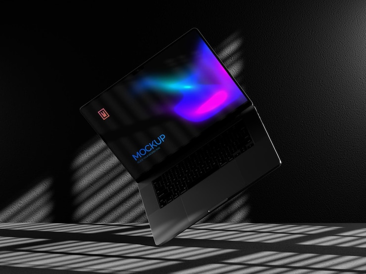 PSD laptop mockup