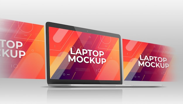 Mockup per laptop