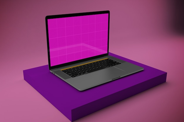 PSD laptop mockup