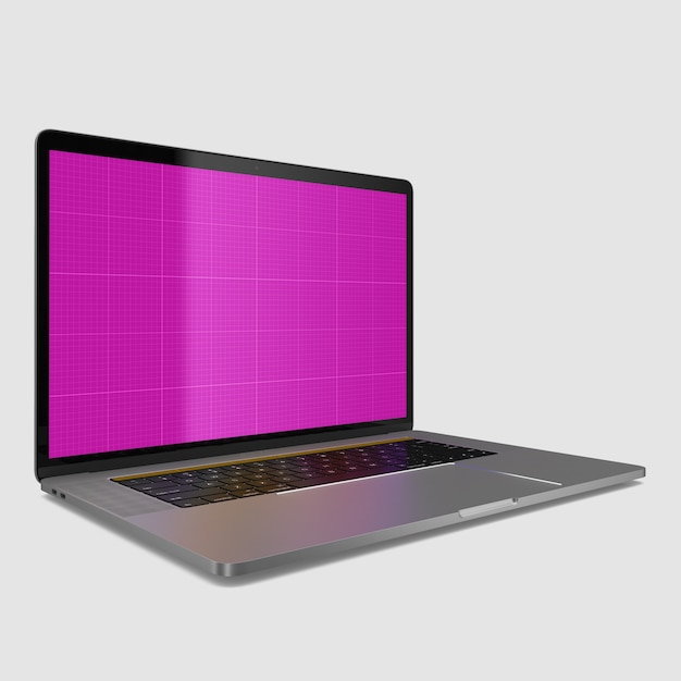 PSD laptop mockup