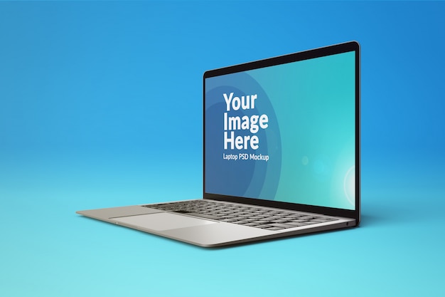 PSD mockup per laptop