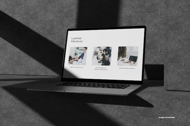 PSD laptop mockup