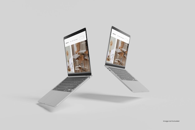 PSD laptop mockup