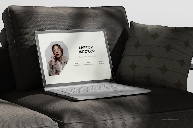 PSD laptop mockup