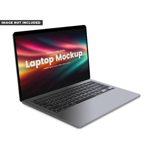 PSD laptop mockup