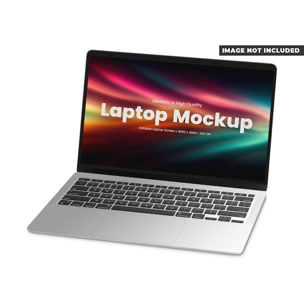 Mockup del computer portatile