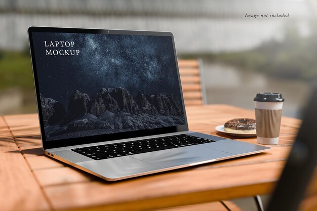 Laptop mockup