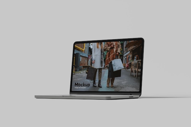 PSD laptop mockup