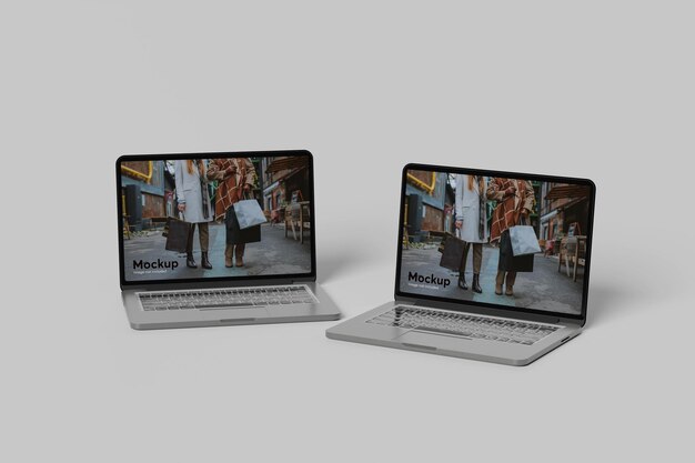 PSD laptop mockup