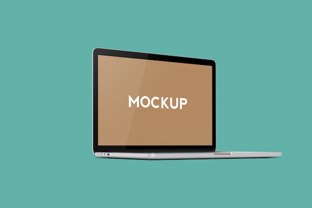 Laptop mockup