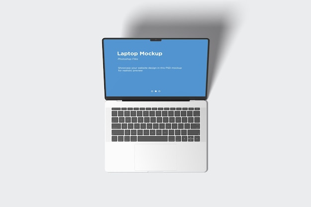 PSD laptop mockup