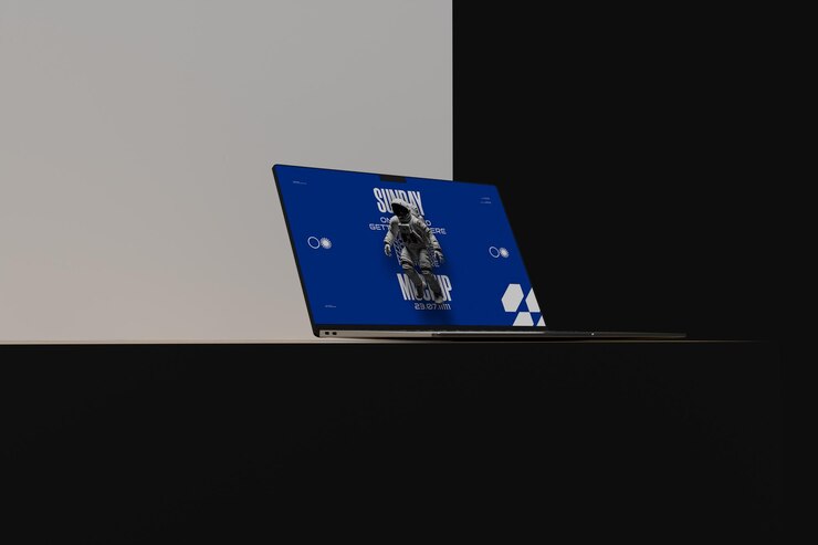 PSD laptop psd mockup