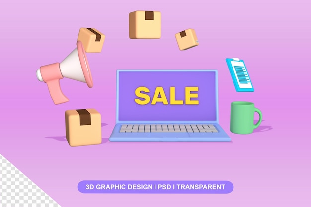 PSD laptop sale online shop