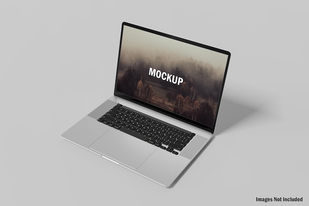 Laptop scherm mockup