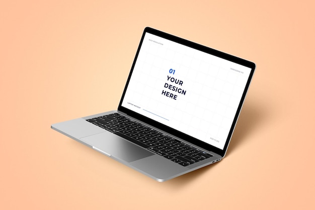 laptop screen mockup