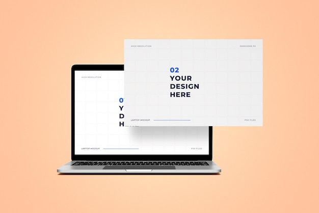 laptop screen mockup
