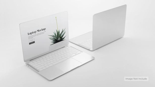 PSD laptop screen mockup