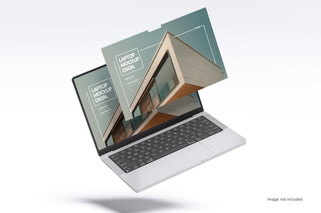 PSD laptop screen mockup