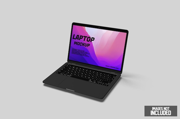 Laptop screen mockup