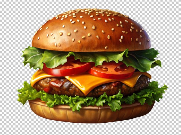 PSD large burger