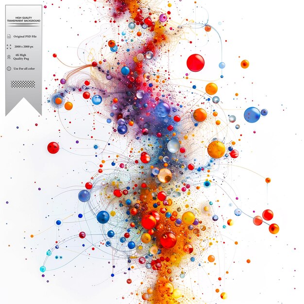 Large complex data sets that require advanced methods to analyze on transparent background