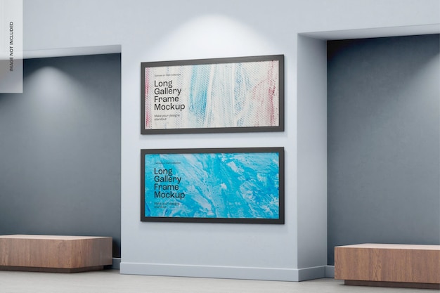 large landscape canvas duo mockup perspective