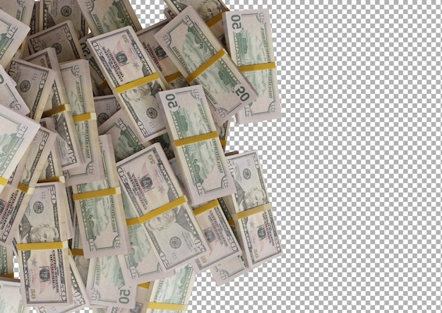 Large pile of 50 dollar states dollar bill large resolution for business finance news background