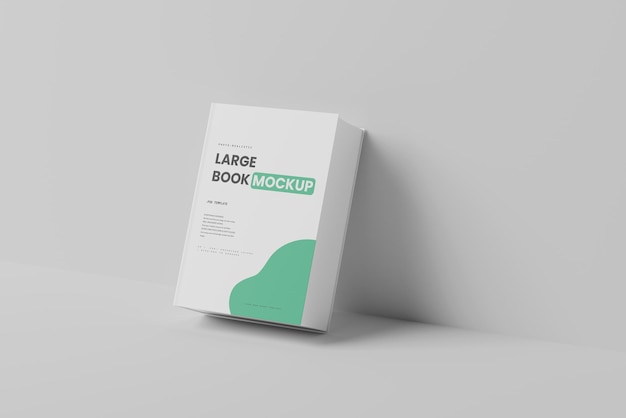 Large size book mockups