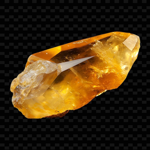 PSD viene mostrato un grande pezzo tagliato in diamante giallo di un diamante