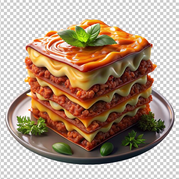 PSD lasagna layered pasta dish