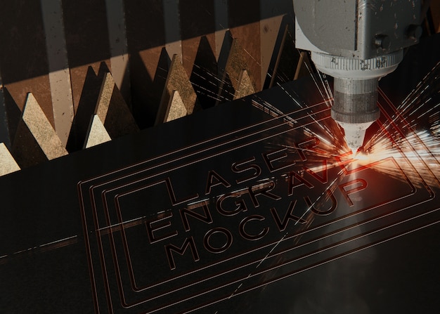 Lasergraveren op metalen oppervlak
