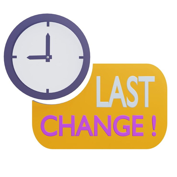 PSD last change promotion sign