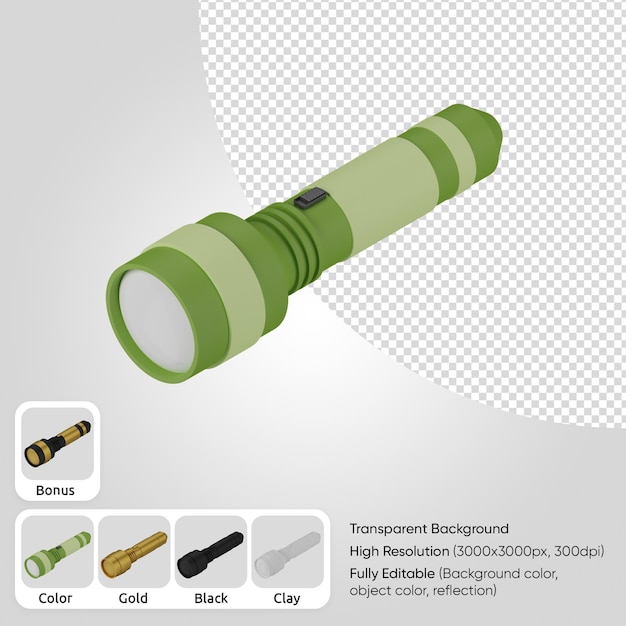 Latarka 3D