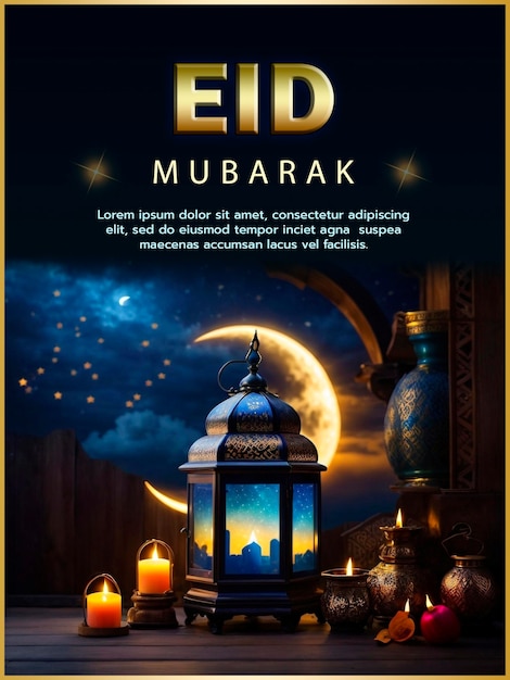 PSD latarnie eid mubarak